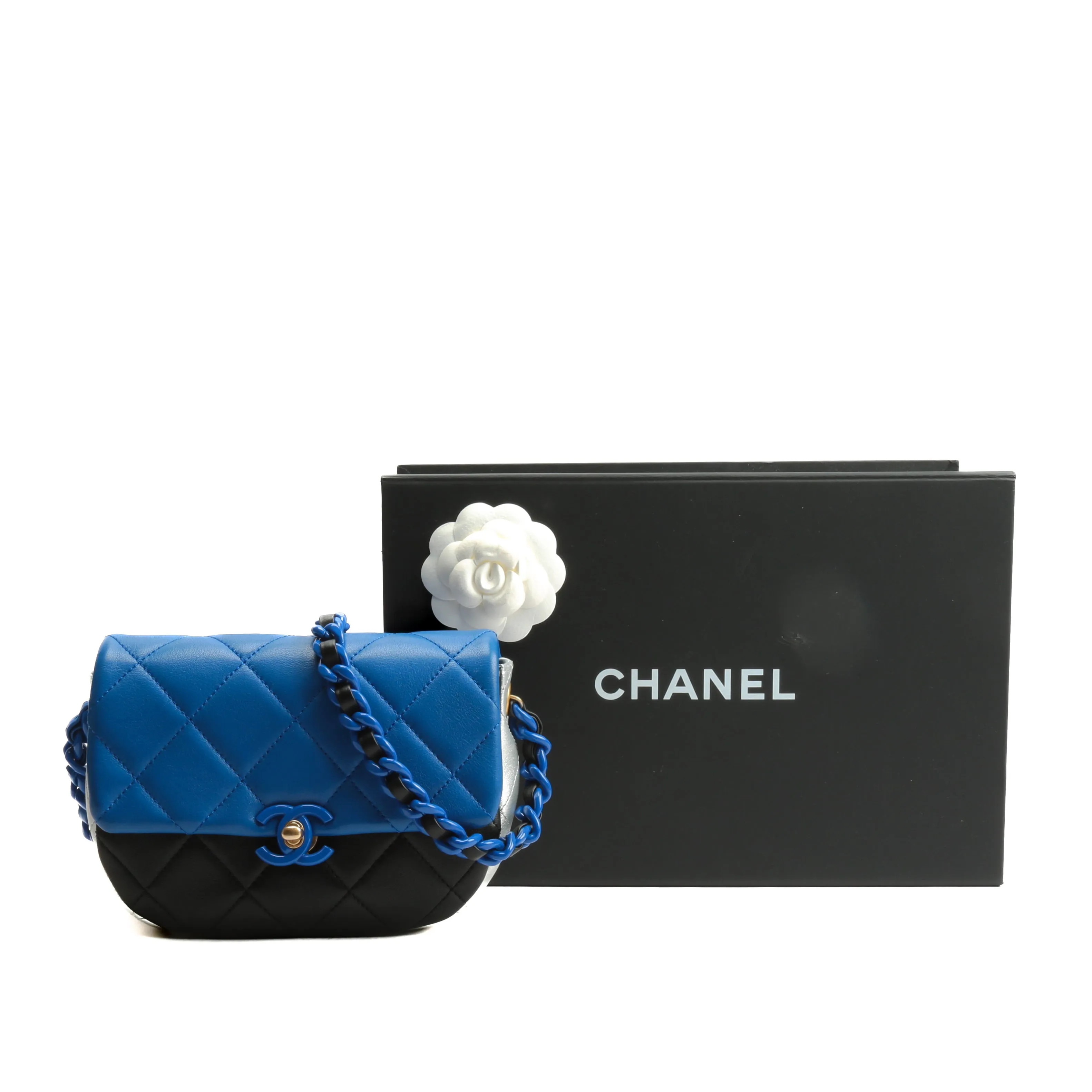 CHANEL Color Burst Crossbody - Blue