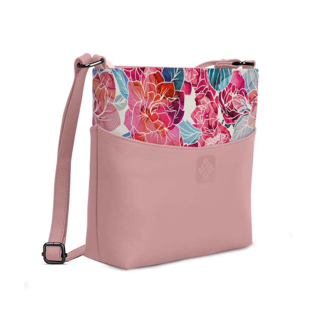 Chic Essentials Crossbody Garden Glow
