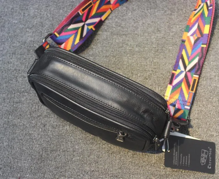 Color Shoulder Strap Messenger Bag