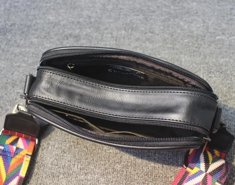 Color Shoulder Strap Messenger Bag