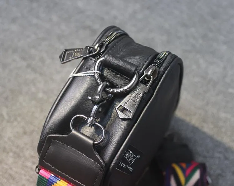 Color Shoulder Strap Messenger Bag