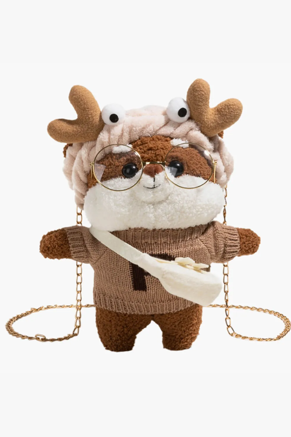 Cute Chipmunk Plush Messenger Mag