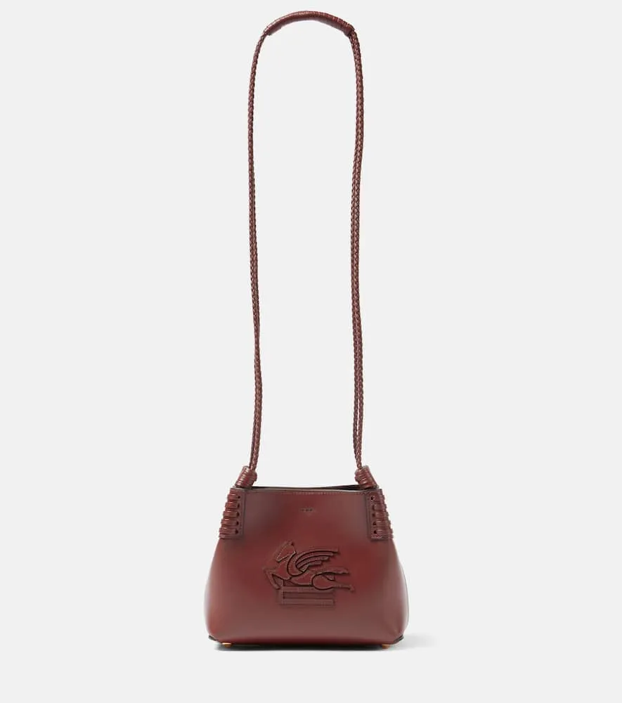 Etro Libra Mini leather shoulder bag