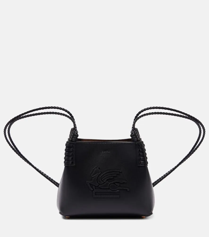 Etro Libra Pegaso Mini leather tote bag