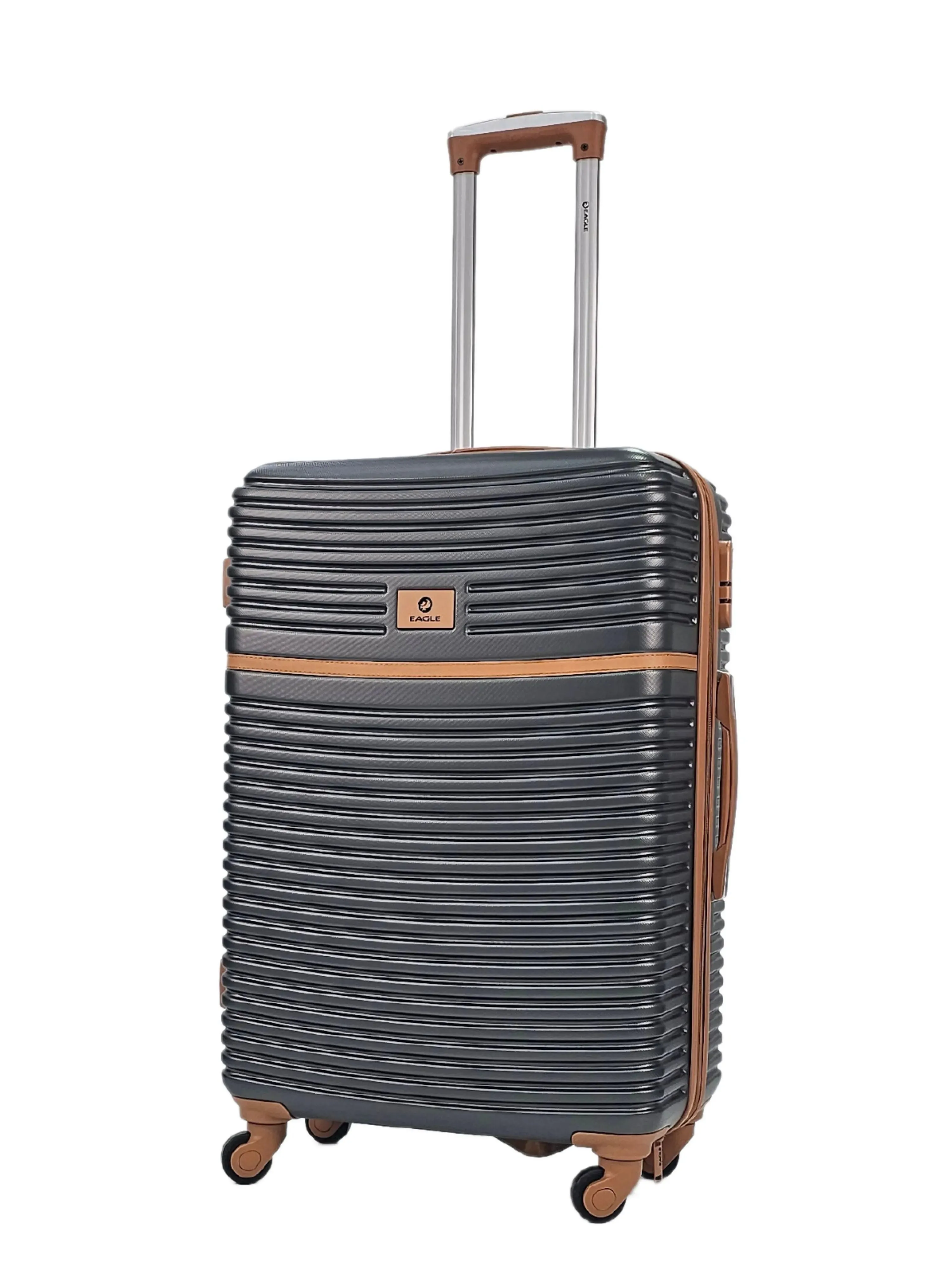 Hard Case Shell Suitcase Carry On Combination Lock