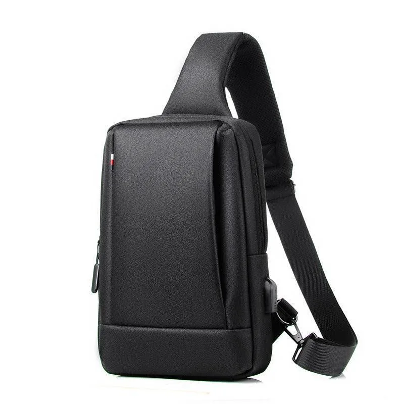 Men's Chest Bag Crossbody Sling Backpack - Perfect for Urban Leisure and Everyday Use