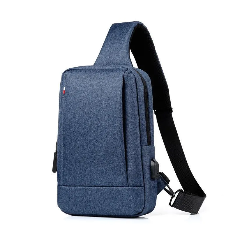 Men's Chest Bag Crossbody Sling Backpack - Perfect for Urban Leisure and Everyday Use