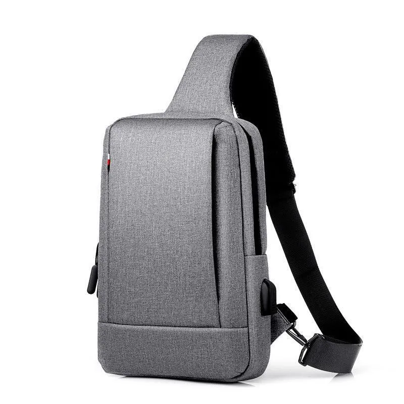 Men's Chest Bag Crossbody Sling Backpack - Perfect for Urban Leisure and Everyday Use