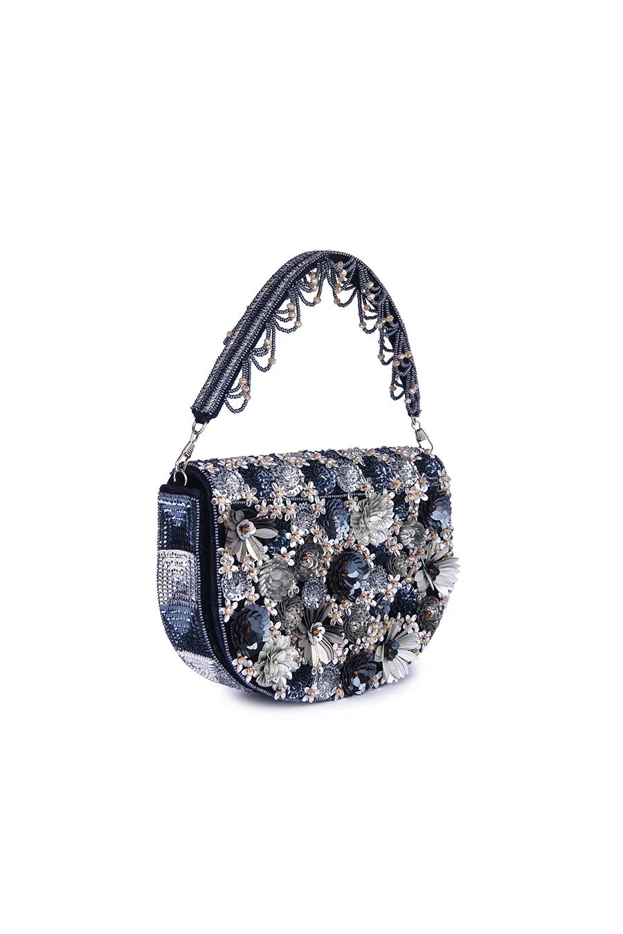 Multicolour Zayeka Hand-Embroidered Clutch