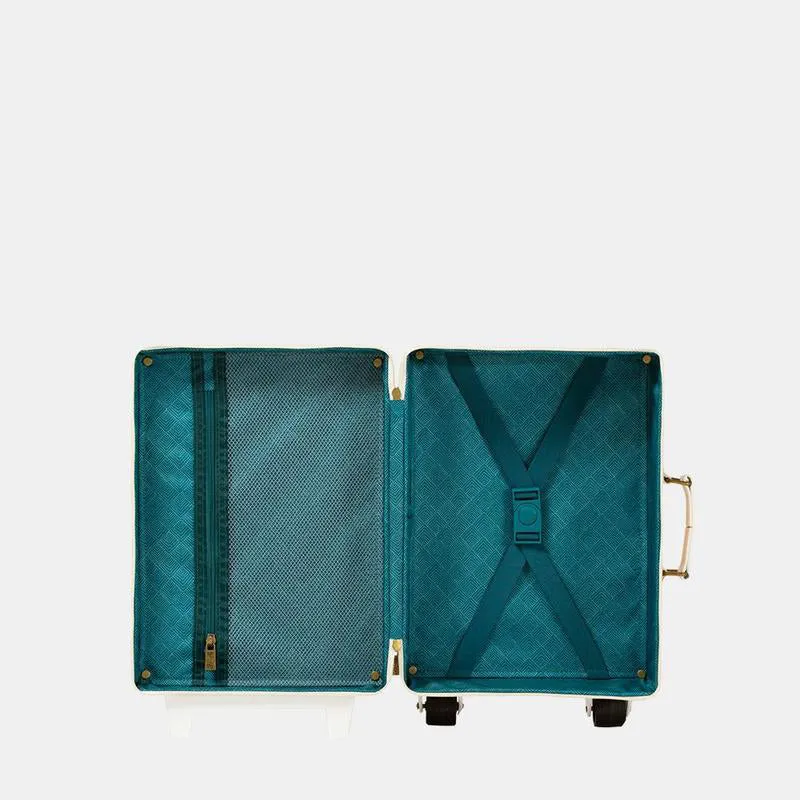 Olli Ella See-Ya Suitcase - Sage