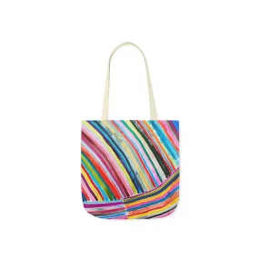 Rainbow Stripe Tote