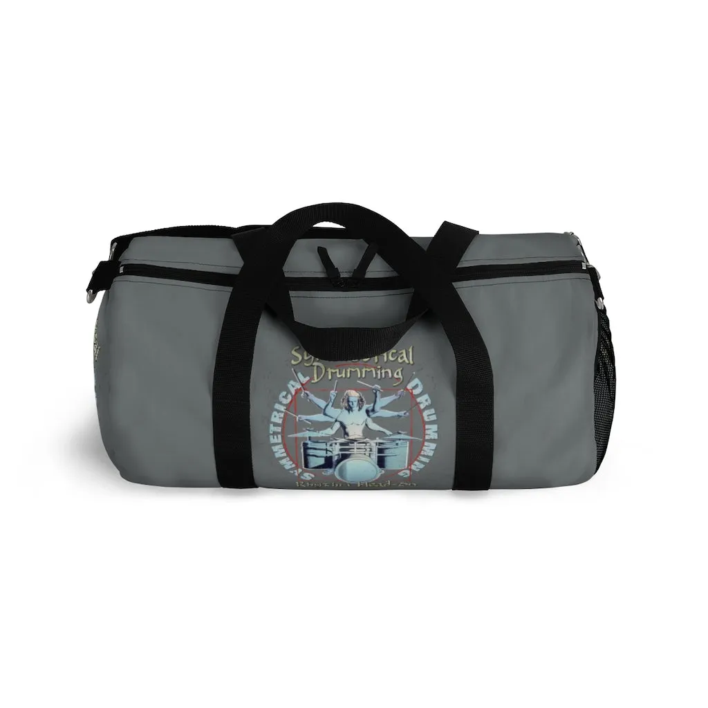 Symmetrical Drumming V3 - Duffel Bag (Grey)