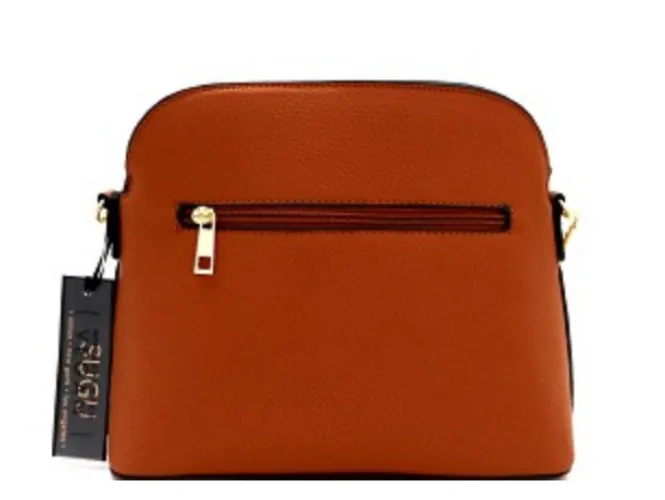 Tassel Bow Accent 3-Compartment Crossbody