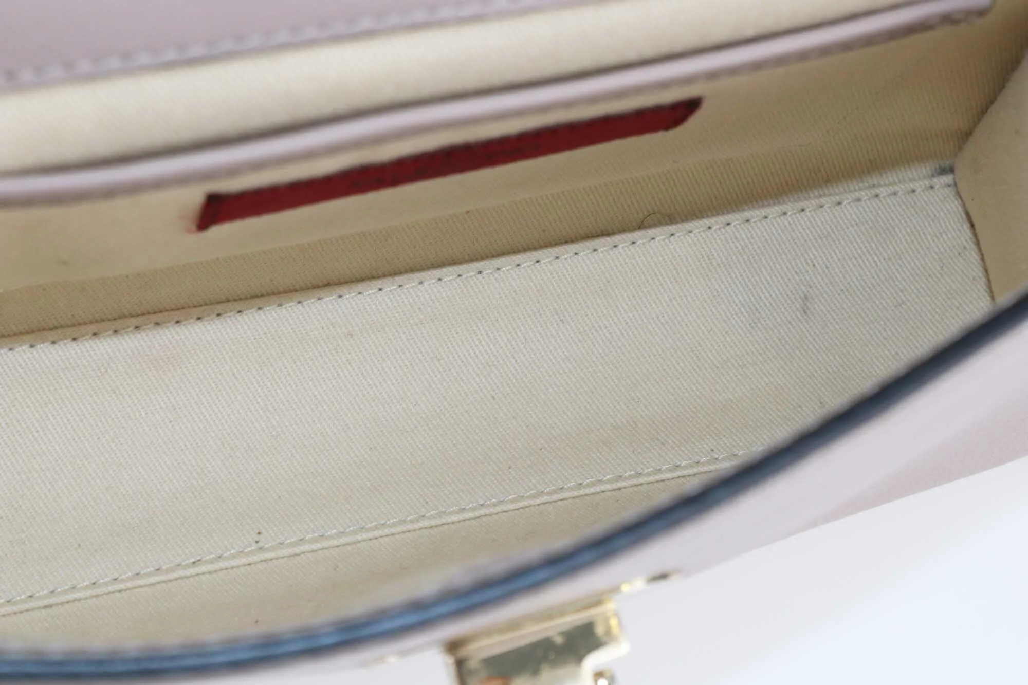 Valentino Beige Small Rockstud Shoulder Bag
